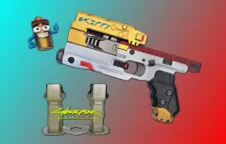 SkIPpY The Legendary Cyberpunk 2077 AI Hand Gun Prop | Internal Electronics Options Available | By Collins Creations 3D