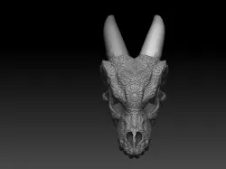 Skull dragon