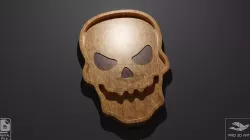 Skull Tray - CNC Files for Wood