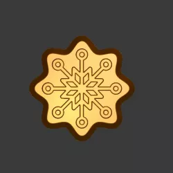 Snowflake Stl File