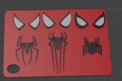 spiderman keychain