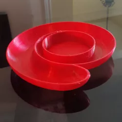 Spiral Dipping Platter