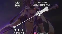 Staff Scarlett Sanders - CYNO GENSHIN IMPACT Active