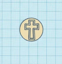 Stamp for Sweets and Snacks - Cross