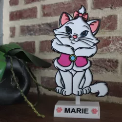 STAND MARIE PLAQUE DECORATION
