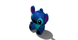 Stitch keychain