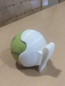 Tennis ball clip