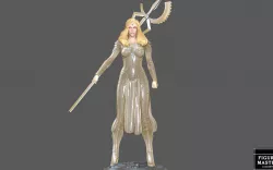 thena eternals marvel mcu movie angelina jolie 3d print