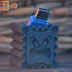 Thwomp Mario Bros Box