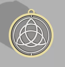 Trinity Knot Keychain