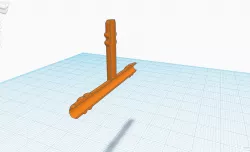 Vacuum splitter for 4mm diameter - HALF, to be glued