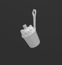 VALORANT "BOBA" CAT MILKSHAKE KEYCHAIN BUDDY CHARM OR AMULET