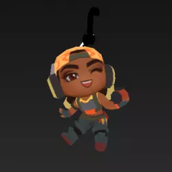 VALORANT GO CHIBI RAZE GUNBUDDY (With Stand)