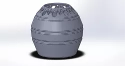 Vase V Filleted With Filleted Holes