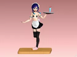 Venti sexy Maid outifit Genshin impact