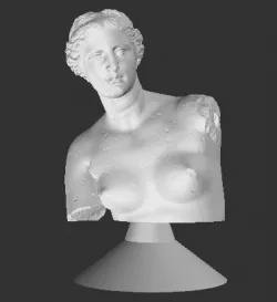 Venus de Milo Bust Candle Mold