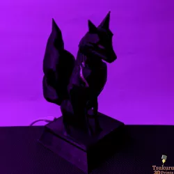 Wolf Statue Lamp