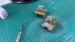 WW2 American M2 Medium Grot Tank