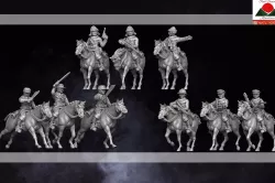 WW2 Chinese Cavalry 28mm Multipart and Print Supported