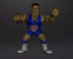 WWE KURT ANGLE RETRO WWF HASBRO WWE ARTICULATED .OBJ .STL