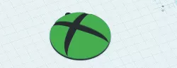 XBOX LOGO KEYCHAIN