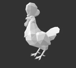 Zelda Cucco Low Poly