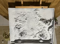Zelda Hyrule Relief Map Breath Of The Wild