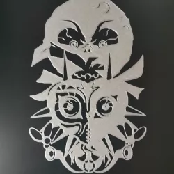 Zelda majora's mask shull kid moon 2D