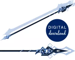 ZHONGLI Vortex Vanquisher STL FILES [Genshin Impact]
