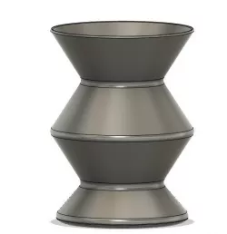 Zigzag Vase Filet
