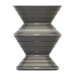ZigZag vase Filet Rib