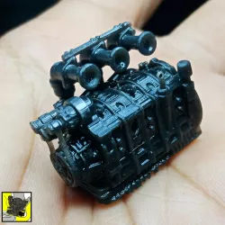1/24 Scale Engine Mazda 13B 3 Rotor