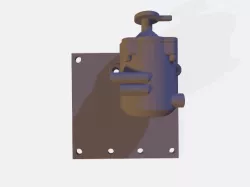 1/6th scale Kettenkraftkrad Oil Filter