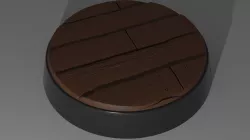 10x 25mm base with wooden planks