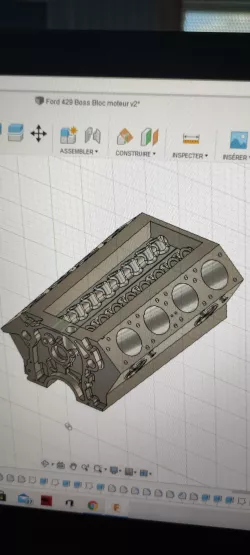 1970 Ford 429 Boss V8 engine (1/24)