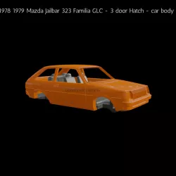 1978 1979 Mazda Jailbar 323 Family GLC - 3 door Hatch - car body