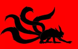 2D Wall Art - Kyuubi / Naruto
