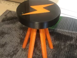 3D Printed STOOL! Adjustable Stool!