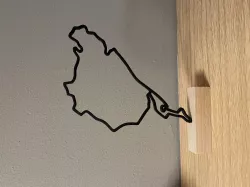 3d race circuit stand