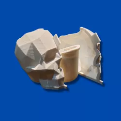 3D SKULL MOLD