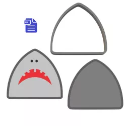 3pc Shark Bath Bomb Mold