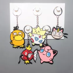 5 Pokémon 2 Keychain