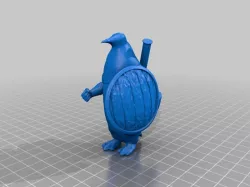 Aarakocra Penguin Variant D&D Mini