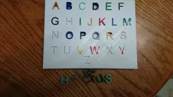 Alphabet Toy Shape Sorter