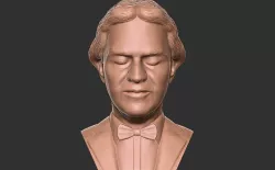 Andrea Bocelli bust for 3D printing