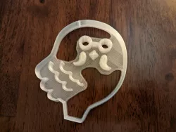 Animal Crossing Roost Sablé Cookie Cutter
