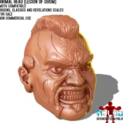 Animal Head (Legion of Doom, The Road Warrios)