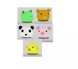 animal pot pack - animal pot pack - frog, bear, panda, pig, chick, frog, bear, panda, pig, chick, pig, chick