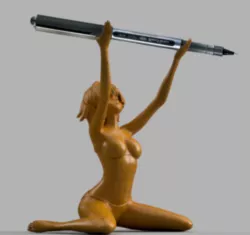 Anime - ELF WORSHIPPING THE SUN - PENCIL HOLDERS