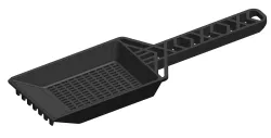 Aquarium cleaning scoop